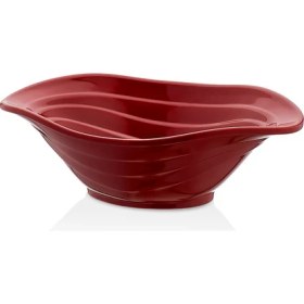 Resim Külsan 18023.R - Duet 3'lü Kırmızı Kase Seti 23X16 Cm, Thermoset Melamin 