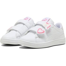 Resim Puma Smash 3.0 Badges V Inf Ayakkabı Kız Çocuk Siyah 