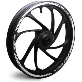 Resim GP Kompozit Honda PCX 125 / 150 2014-2024 Uyumlu Jant Şeridi Reflektif Gri 