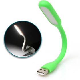 Resim WOZLO Usb Led Işık Lamba Klavye Aydınlatma Kitap Okuma Lambası Yeşil 