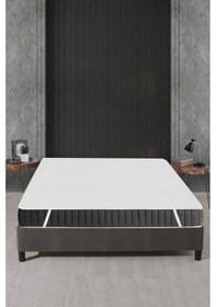 Resim Alez Pamuklu Dört Köşe Lastik Yatak Koruyucu 160 200 Cm Çok Renkli 