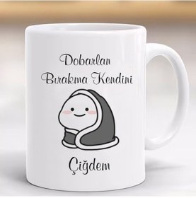 Resim Kişiye Özel Dobarlan Bırakma Kendini Kupa Bardak 