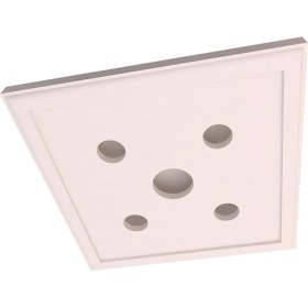 Resim Motifpiyer Spotlu Gizli Işıklı Tavan Göbeği SGT-DUZ-60X60-5 