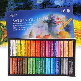 Resim 25/50 Renkli Sanatçı Yumuşak Yağ Pastel Seti, Profesyonel, Boyama, Çizim, Graffiti Sanat, Yıkanabilir, Toksik Olmayan, Çubuklar, Okul Malzemeleri İçin 