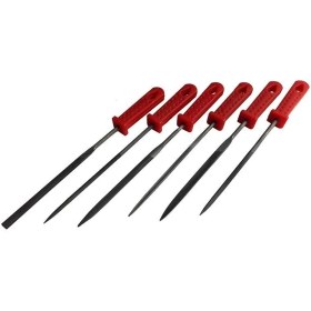 Resim Aylina Mey Ithalat® Vinko VI-29309 Saatçi Eğe Takımı 140X3 mm 6 Parça 