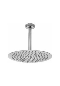 Resim Ar Ark İnce Yuvarlak Tepe Duş Başlığı Tavandan Borulu Ø 300 Mm 102145057 Krom 