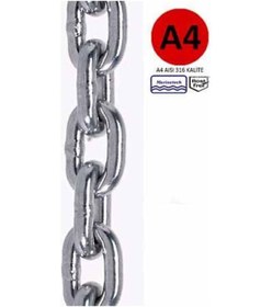 Resim 13 MM Paslanmaz / Krom Zincir 