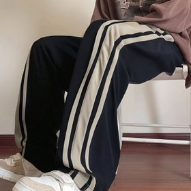 Resim Erkekler için Günlük Yazlık İş Pantolonu, Düz Renkli Polyester, Bol Kesim ve İpli Bağcıklı, Esnek Olmayan Kumaş, Şehir Stili ve Dış Aktiviteler İçin Rahat Spor Pantolonlar, Tüm Mevsimler İçin Uygun 