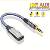 Resim SUNKANDI 3, 5mm Male to Type-C Female Audio Cable - USB-Powered (No External Power Needed), Flat Design for MP3/CD Players, Laptops, Tablets, Smartphones - Compatible with Headphones, Earbuds, Tablets, Smartphones, MP3 Players, USB-C Devices - Durable & Easy-to-Use Audio Adapter, Device Connectivity, Sleek Connector, Highquality Connectors, Headphone Adapter, Tech Enthusiasts, Laptop Accessories, Compact Adapter, Sturdy Construction, Smartphone 