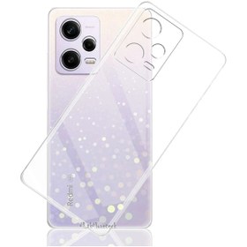 Resim m.tk moveteck Xiaomi Redmi Note 12 Pro 5g Uyumlu Kılıf Kamera Lens Korumalı Şeffaf Arka Kapak Tpu Clear Zırh Lüx 