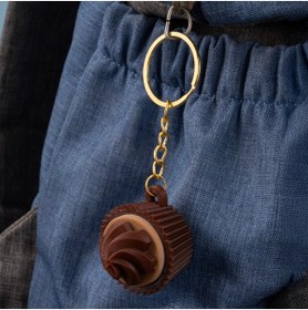 Resim Flexilab Creative Cliker’s 3D Cupcake Anahtarlık - Basmalı Fidget Oyuncak & Dekoratif Obje 
