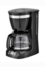 Resim Preo Dijital Filtre Kahve Makinesi 1,5 Litre 800W Otomatik Kapanma Cam Demlikli 
