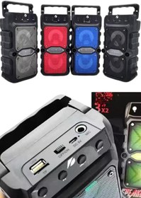 Resim Techno Stock Bluetooth Hoparlör Çift Mikrofonlu Güçlü Ses Kesintisiz Kablosuz 