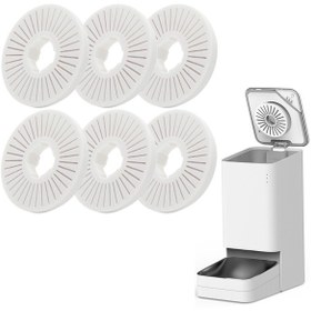 Resim Techcore Xiaomi Smart Pet Food Feeder Uyumlu Nem Giderici Kartuş Nem Alıcı Kurutucu Desiccant 6 Adet 