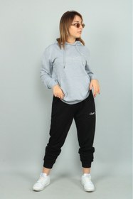 Resim classy moda Eşofman Takımı - 2lü - Alt-üst - Yaka Kapşonlu - Fıyat Tek Kişilik - Kumaş 3 Ipilik 