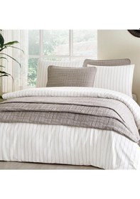 Resim Özdilek Çift Kişilik Gelin Seti Yatak Örtüsü Line Bej 