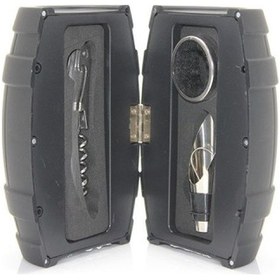 Resim Fıçı Tasarımı Tirbuşon Seti Çok Renkli 