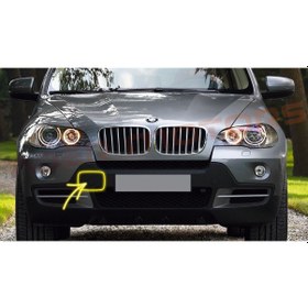 Resim BMW X5 E70 ÖN TAMPON ÇEKİ DEMİR KAPAĞI SAĞ WENDER PARTS MARKA 