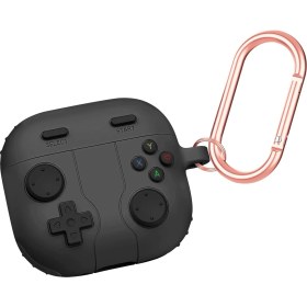 Resim Airpods 4 Kılıf Cartoon Figürlü Silikon Oyun Konsolu Tasarımlı Xbox 