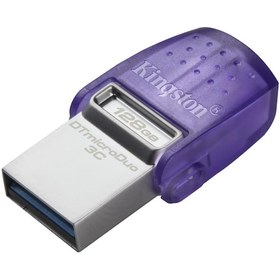 Resim DTDUO3CG3-128GB DataTraveler microDuo 3C 200MB-s dual USB-A + USB-C Flash Bellek 