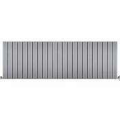 Resim 600x1835mm Amber Yatay Gümüş Gri Alüminyum Radyatör Standart Bağl 