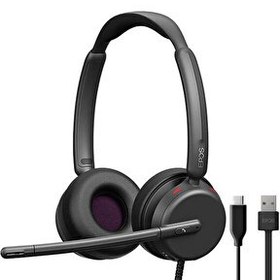 Resim Epos Impact Kablolu 460 Çift Taraflı USB-A USB-C Kulaküstü Kulaklık 