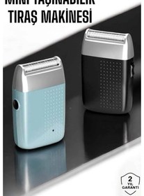 Resim Tıraş Makinesi Islak Ve Kuru Kullanıma Uygun Kablosuz Taşınabilir 
