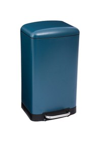 Resim 5five Simply Smart Ariane 30 Lt Metal Çöp Kovaları Petrol Mavisi Koyu Mavi 