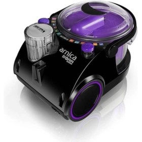 Resim Arnica Bora 2400 W Su Filtreli Süpürge 3 Parça HEPA Filtreli Güçlü Emiş Teknolojisiyle Temizlik 