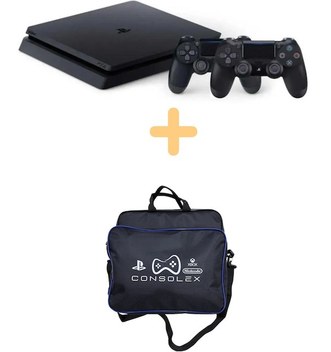 Sony Playstation 4 Slim 1 Tb YD +  2 Kol + Çanta