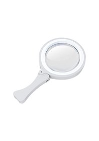 Resim Adet Büyüteç Okuma Büyüteç Taşınabilir Katlanabilir Büyütme 3x 6x 17 Led Işık Beyaz 