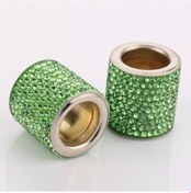Resim Wholesale00 4 Adet Araba Kristal Kafa Yastık Dekorasyon Yeşil 