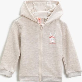 Resim Kız Bebek Baskılı Sweatshirt 