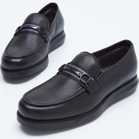 Resim Rossi Rossı Erkek Hakiki Deri Siyah Loafer Ayakkabı 668 9228a Erk Ayk Sk23/24 Cervo Nero Siyah 
