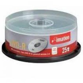 Resim Imation DVD-R 4.7 GB 16X SPINDLE 25li Cakebox 