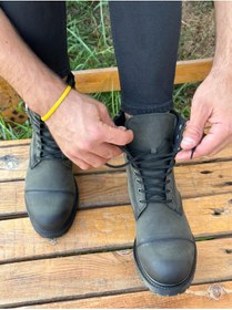Resim MUGGO Mario Garantili Kauçuk Sağlam Esnek Kışlık Su Ve Soğuk Geçirmez Unisex Bağcıklı Ve Fermuarlı P 