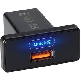Resim Motion003 Fuq-sm2a 12v-24v Araç Şarj Cihazı Qc3.0 Hızlı Şarj 18w Otobüs Karavan Tekne 