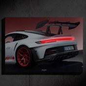 Resim Porsche GT3 RS Araba Poster (Neon) 