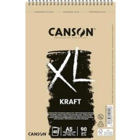 Resim TeknoKapsül Xl Eskiz Resim Defteri, Spiralli, 40 Sayfa, A5, Brun, 90G 