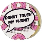 Resim GongtuShop A1188 Stili Metal Plaka Disk Demir Levha Mıknatıs Cep Telefonu Tutucu Için Demir Plaka Etiket Manyetik Araç Telefonu Standı Evrensel Soket (Yurt Dışından) 