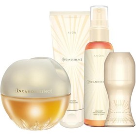 Resim Avon Incandessence Kadın Parfüm Losyon Rollon ve Vücut Spreyi Seti 