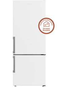 Resim Grundıg GPKNE 477 477 L Duo-No Frost Alttan Donduruculu Buzdolabı Beyaz 