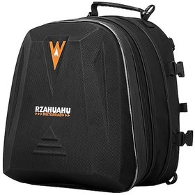 Resim Rzahuahu-motosiklet Kuyruk Çantası Büyük Kapasiteli Su Geçirmez Y28487 Siyah 