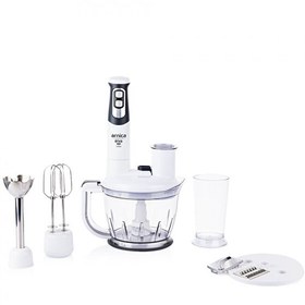 Resim Arnica GH21800 Diva Pro Doğrayıcı Blender Seti - Beyaz 