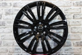 Resim R1 Wheels 22 inç 5*120 ET49 Siyah Jant Takımı (J-620) 