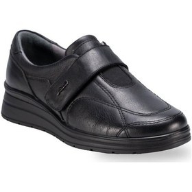 Resim Forelli 21314-h Avılla Siyah Kadın Hakiki Deri Ayakkabı Siyah 