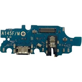 Resim Samsung Uyumlu A14 Şarj Soket Mikrafon Ve Kulaklık Bordu A145f Full 