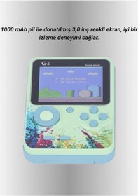 Resim Ceylan Adam Tv Bağlantılı 500 Oyunlu Mini Gameboy Konsol 