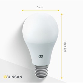 Resim Günsan Akıllı Wifi Led Ampul Rgb Çok Renkli Tuya Ve Smart Life Uygulama Destekli 9w 2700k-6500k Ayarlanabilir Rgb - Ayarlanabilir Renk Sıcaklığı Ve Parlaklık 