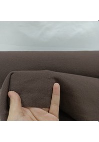 Resim 1 1 Bebe Kaşkorse Ribana Kumaş Kumaş Eni: 35 Cm Tüp %95 Pamuk %5 Elastan 032 Kahverengi 